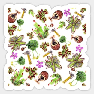 Carnivor plants Sticker